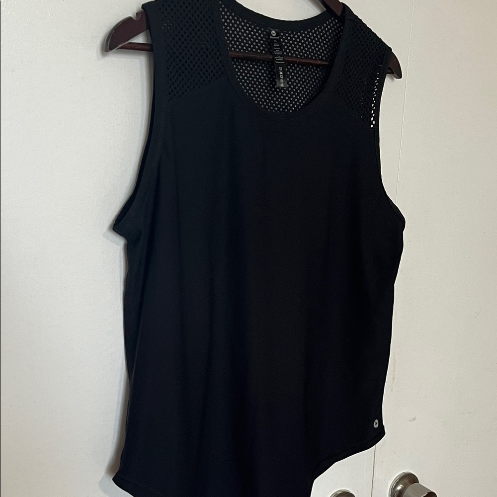 90 Degree By Reflex Black Muscle Tee
